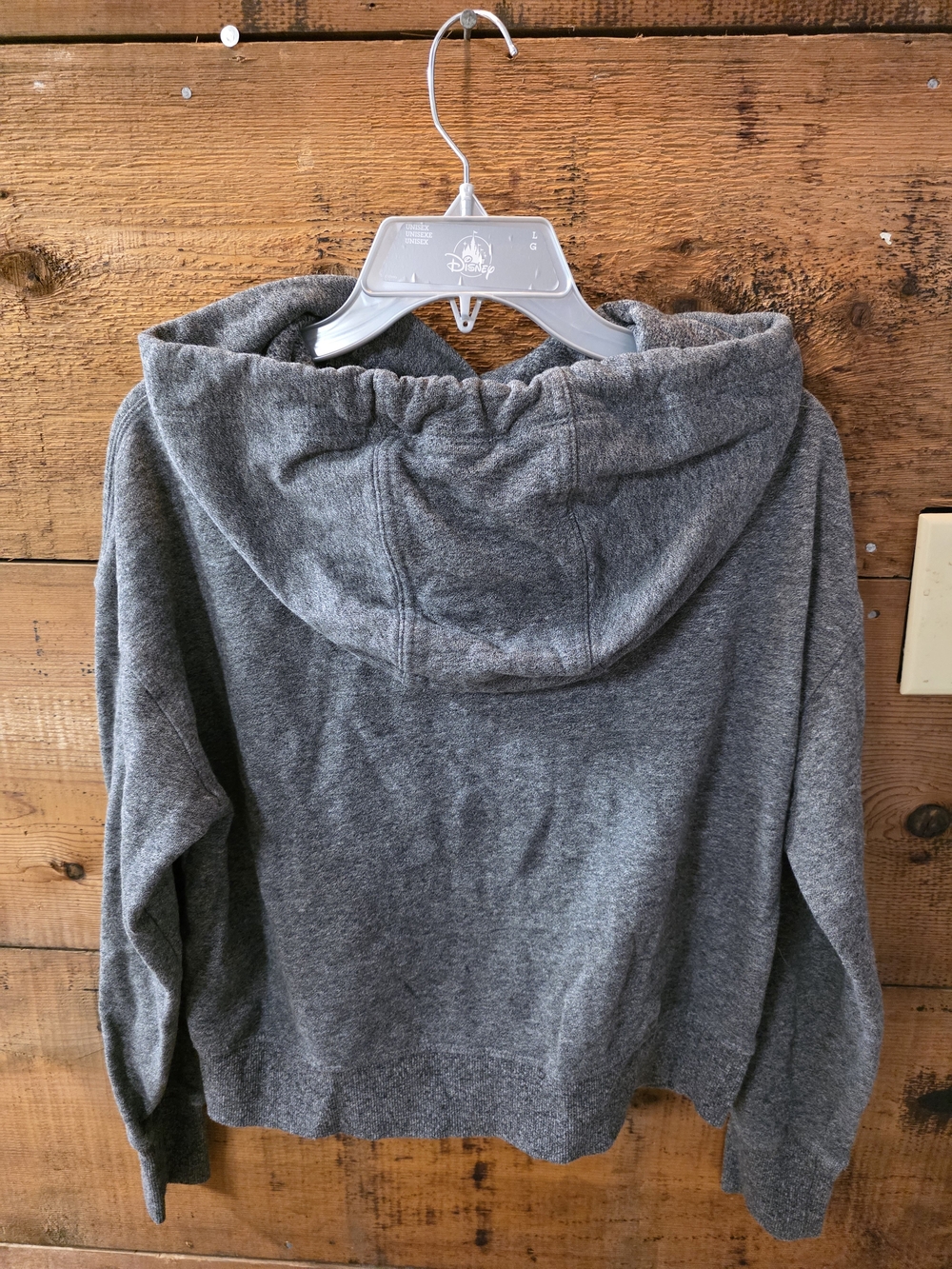 Calvin Klein Dark Gray Cropped Logo Hoodie - Picture 2 of 2